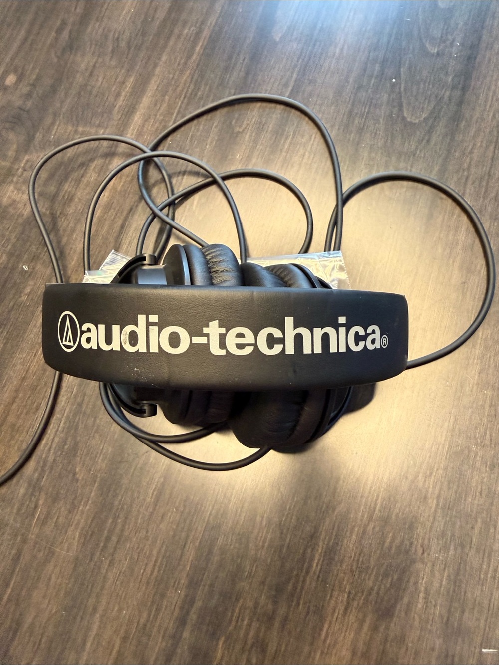 Audio-technica over the ear headphones